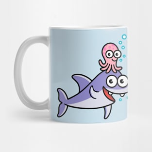 Little Dolphin and Friend Mug